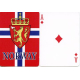 Norway Flag with Crest Deck of Playing Cards